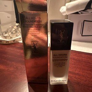 YSL YVES SAINT LAURENT ALL HOURS LIQUID FOUNDATION 0.84 FL OZ NEW B50 Honey